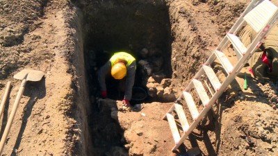 Érdekes leletekre bukkantak régészek